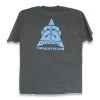 TOPS Blue Black T-shirt