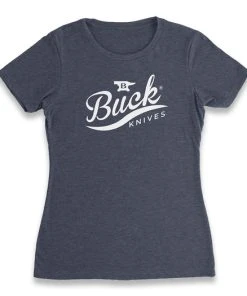 Buck Womens Navy T-shirt