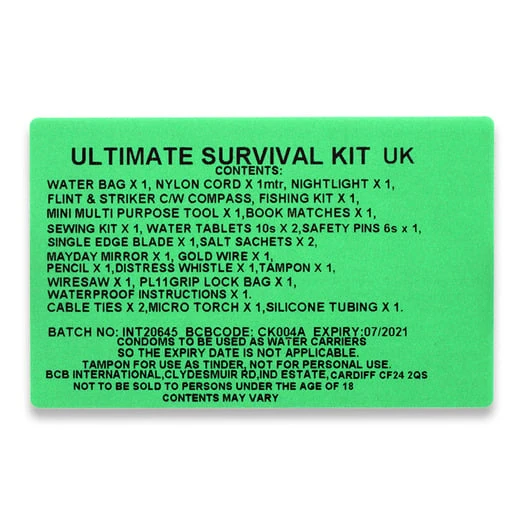 Extrema Ratio Survival Kit UK FODERO, Green - Image 4