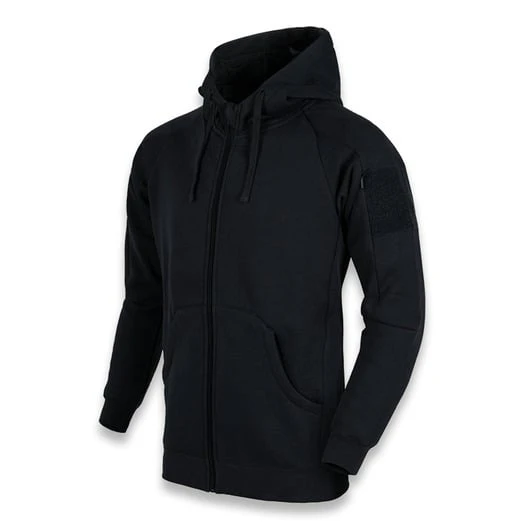 Helikon-Tex Urban Tactical Hoodie Lite FullZip, Black BL-ULF-CB-01