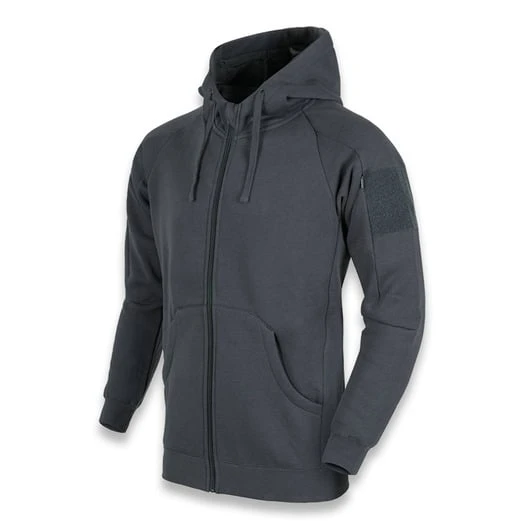Helikon-Tex Urban Tactical Hoodie Lite FullZip, Grey BL-ULF-CB-19