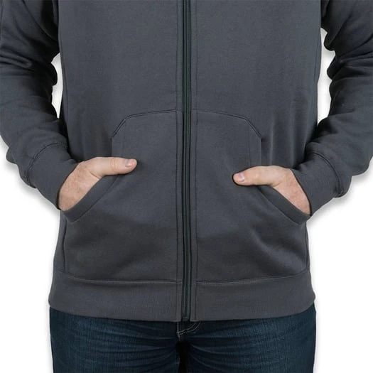 Helikon-Tex Urban Tactical Hoodie Lite FullZip, Grey BL-ULF-CB-19 - Image 6