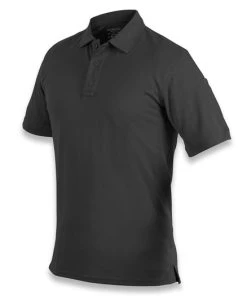 Helikon-Tex UTL Polo Shirt - TopCool Lite, Black PD-UTL-TL-01