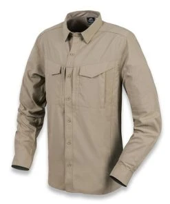 Helikon-Tex Defender Mk2 Tropical Shirt, Silver Mink KO-DTR-PS-69