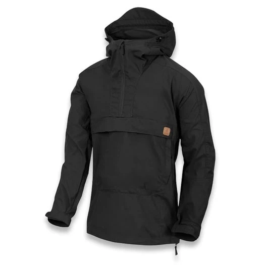 Helikon-Tex Woodsman Anorak Jacket, Black KU-WDN-DC-01