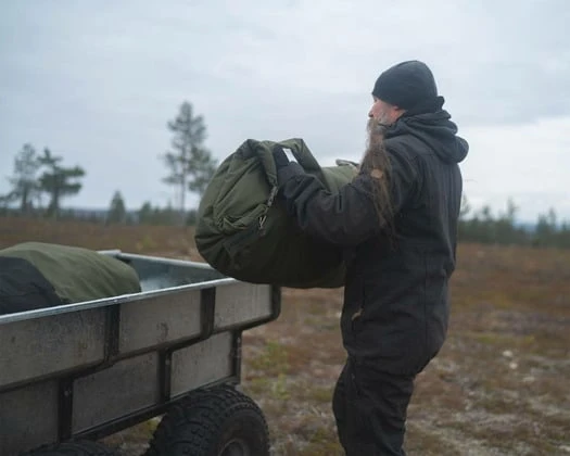 Savotta Rolltop Stuffsack 120L, 500D - Image 11