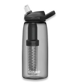CamelBak Eddy+ 1L LifeStraw, Charcoal