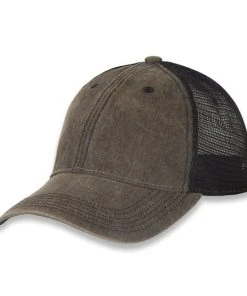 Helikon-Tex Tiger Stipe Trucker Cap, Dirty Washed Black CZ-PTC-DW-0T01A