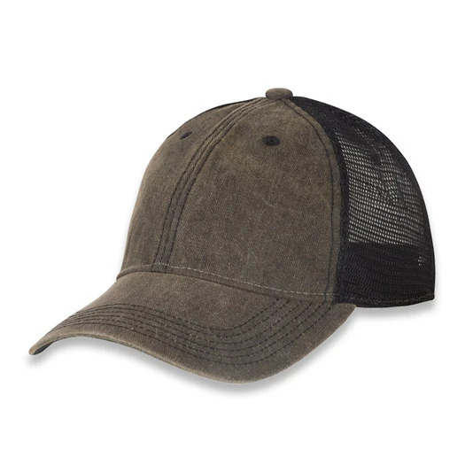 Helikon-Tex Tiger Stipe Trucker Cap, Dirty Washed Black CZ-PTC-DW-0T01A