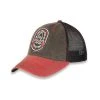 Helikon-Tex Tiger Stipe Trucker Cap, Dirty Washed Black/red CZ-STT-DW-0T0VC